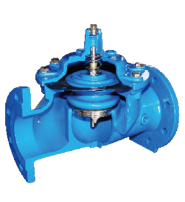 Diaphragm hydraulic control valve
