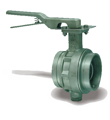 Stainless steel handle butterfly valve